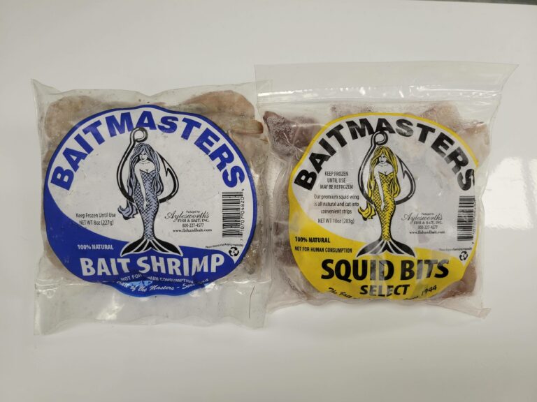 Baitmasters shrimp and squid bait
